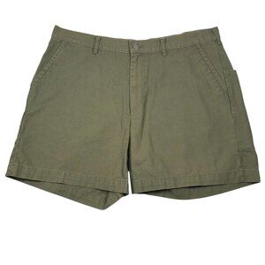 Patagonia Men's Shorts Size 40 Organic Cotton Canvas Green Outdoors Casual Chino